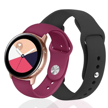 Galaxy watch band For Samsung Galaxy watch Active 2 40mm 44mm strap 46mm 42mm Gear S3 Soft Silicone bracelet 20mm 22mm strap
Galaxy watch band For Samsung Galaxy watch Active 2 40mm 44mm strap 46mm 42mm Gear S3 Soft Silicone bracelet 20mm 22mm strap