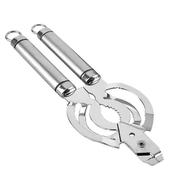 Stainless Steel Jar Bottle Openers Flexible Can Lids Cap Grip Twist Opener Tool Gadgets For Condiment Sauces Canned Food 
Stainless Steel Jar Bottle Openers Flexible Can Lids Cap Grip Twist Opener Tool Gadgets For Condiment Sauces Canned Food