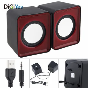Mini PC Combination Speaker G-101 5W USB 2.0 Speakers with 3.5mm Stereo Jack and USB Powered for PC / Laptop / Smartphone Music
Mini PC Combination Speaker G-101 5W USB 2.0 Speakers with 3.5mm Stereo Jack and USB Powered for PC / Laptop / Smartphone Music