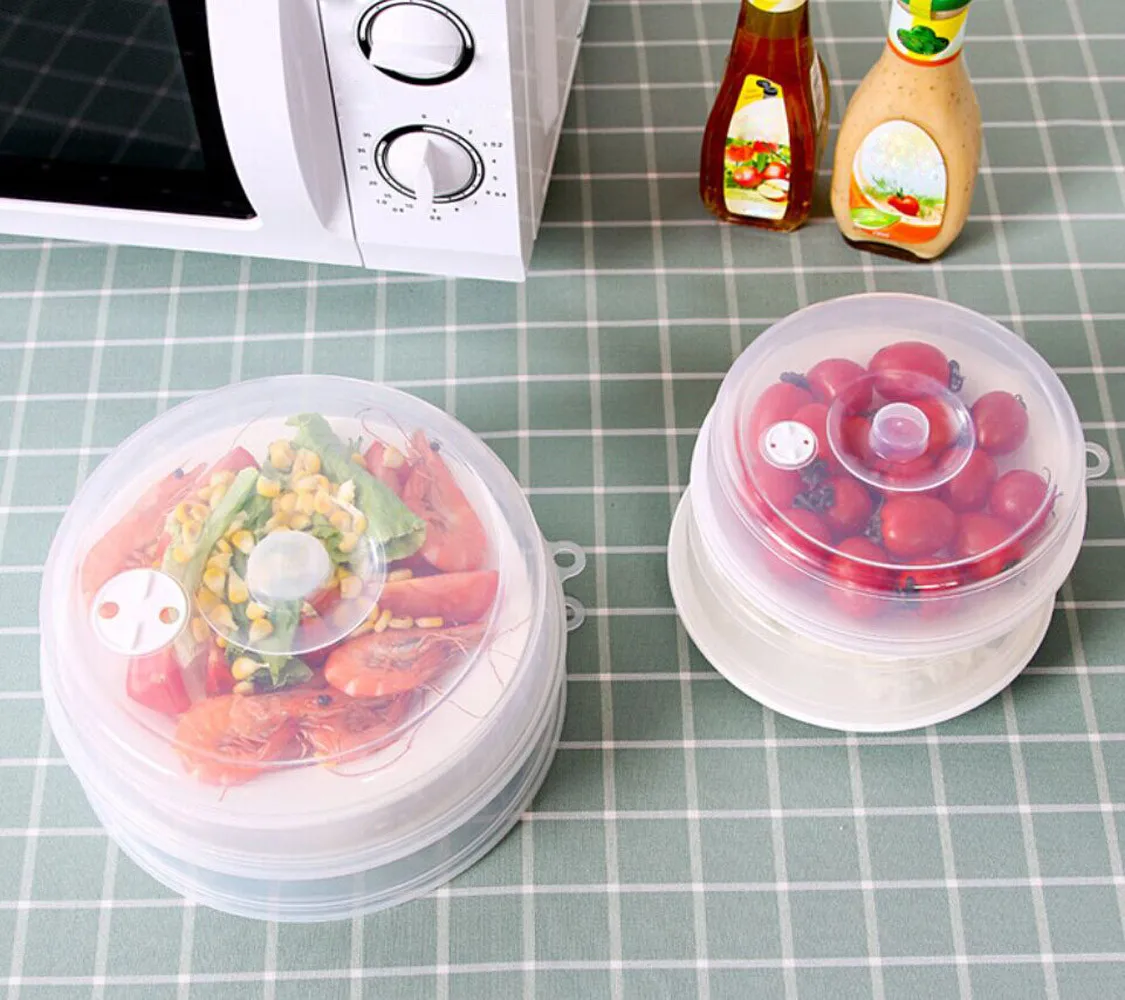 1Pc Food Cover Plastic Microwave Anti-Sputtering Oil Cap Heated Sealed Cover Multifunctional Dust Dish Kitchen Tool
1Pc Food Cover Plastic Microwave Anti-Sputtering Oil Cap Heated Sealed Cover Multifunctional Dust Dish Kitchen Tool