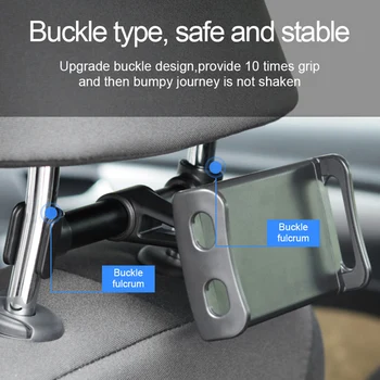 New Hot Car Backseat Headrest Phone Mount Stand Holder Bracket for 4-11in Smartphone Tablets 
New Hot Car Backseat Headrest Phone Mount Stand Holder Bracket for 4-11in Smartphone Tablets