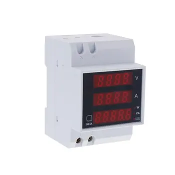 D52-2048 LED Digital Multi-function Meter Voltmeter Ammeter High Precision Stable And Durable Voltmeter Ammeter AC200-450V
D52-2048 LED Digital Multi-function Meter Voltmeter Ammeter High Precision Stable And Durable Voltmeter Ammeter AC200-450V