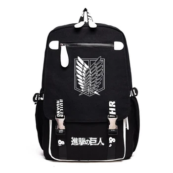Boys&Girls Cartoon Backpack Attack on Titan Printing Hip Hop Laptop SchoolBags Women Men Casual Back Pack male Backpacks Women 
Boys&Girls Cartoon Backpack Attack on Titan Printing Hip Hop Laptop SchoolBags Women Men Casual Back Pack male Backpacks Women