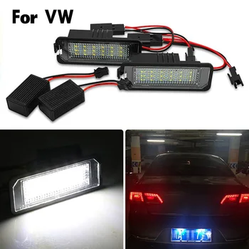 2Pcs For VW Golf 4/5/6/7 Passat CC B6 B7 6R 9N Amarok LED Car Number License Plate Light auto lighting cat light assembly luces
2Pcs For VW Golf 4/5/6/7 Passat CC B6 B7 6R 9N Amarok LED Car Number License Plate Light auto lighting cat light assembly luces