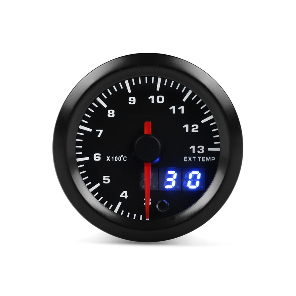 2019 Car Exhaust Gas Thermometer 3 Digits Display Auto Modification 12V 52mm Exhaust Temperature Meter CSL88
2019 Car Exhaust Gas Thermometer 3 Digits Display Auto Modification 12V 52mm Exhaust Temperature Meter CSL88