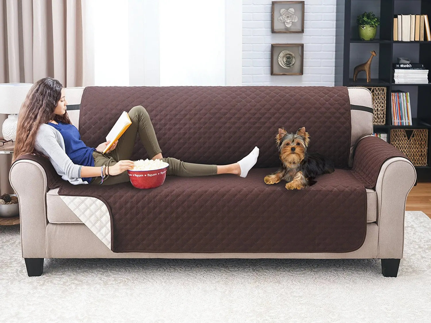 Sectional Sofa Couch Cover Pet Dog Kids Mat Stretch Elastic Recliner Sofa Cover Furniture Protector Water Resistance Anti-Slip
Sectional Sofa Couch Cover Pet Dog Kids Mat Stretch Elastic Recliner Sofa Cover Furniture Protector Water Resistance Anti-Slip