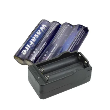 WasaFire 4x 3000mAh 3.7V 18650 Li-ion Rechargeable Battery + Charger For LED Flashlight Torch Flash Light Headlamp Batttery Set
WasaFire 4x 3000mAh 3.7V 18650 Li-ion Rechargeable Battery + Charger For LED Flashlight Torch Flash Light Headlamp Batttery Set