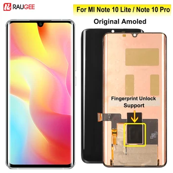 Original Amoled Screen For Xiaomi MI Note 10 Lite LCD Display with Fingerprint Screen Replacement For Xiaomi MI Note10 Lite/pro
Original Amoled Screen For Xiaomi MI Note 10 Lite LCD Display with Fingerprint Screen Replacement For Xiaomi MI Note10 Lite/pro