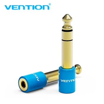 Vention 6.5mm 1/4" Male plug to 3.5mm 1/8" Female Jack Stereo Headphone Headset Audio Adapter Plug for Microphone
Vention 6.5mm 1/4" Male plug to 3.5mm 1/8" Female Jack Stereo Headphone Headset Audio Adapter Plug for Microphone