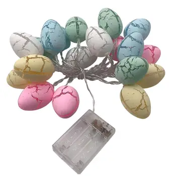 LED Egg Light String Battery Powered Innovative Crack Pattern String Lamp Festival Wedding Lantern Terfor Easter Decoration
LED Egg Light String Battery Powered Innovative Crack Pattern String Lamp Festival Wedding Lantern Terfor Easter Decoration