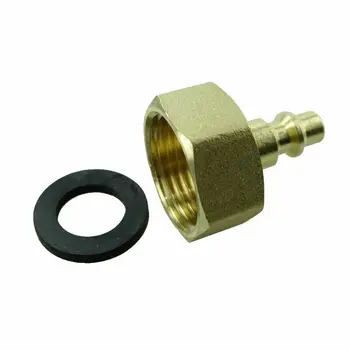 Winterize Sprinkler Air Compressor Quick-connect to Female Garden Faucet Fitting 
Winterize Sprinkler Air Compressor Quick-connect to Female Garden Faucet Fitting
