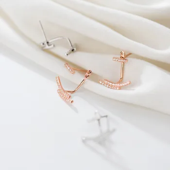 1PAIR 100% Authentic Real 100% 925 Sterling Silver fine Jewelry ARCH BAR CZ FRONT &BACK Earrings GTLE2924
1PAIR 100% Authentic Real 100% 925 Sterling Silver fine Jewelry ARCH BAR CZ FRONT &BACK Earrings GTLE2924