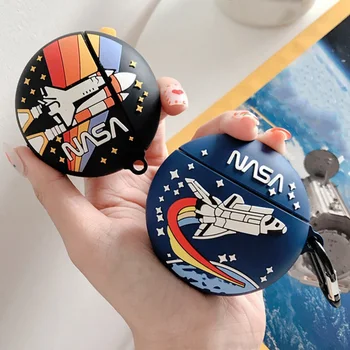 3D Cover for Airpods 1/2 Planet Rocket Wireless Bluetooth Headset Silicone Case For Airpods Earphne Protective Cases
3D Cover for Airpods 1/2 Planet Rocket Wireless Bluetooth Headset Silicone Case For Airpods Earphne Protective Cases