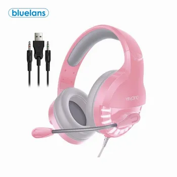 Q2 Wired Gaming Headset LED Light Headphones with Mic for Computers Laptops Sound Card line Control Earphone For PUBG CSGO PS4
Q2 Wired Gaming Headset LED Light Headphones with Mic for Computers Laptops Sound Card line Control Earphone For PUBG CSGO PS4