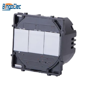 Bingoelec EU/UK Standard, 3gang 1way Touch Screen Light Switch Function Part, No Glass Panel ,Hot sale
Bingoelec EU/UK Standard, 3gang 1way Touch Screen Light Switch Function Part, No Glass Panel ,Hot sale