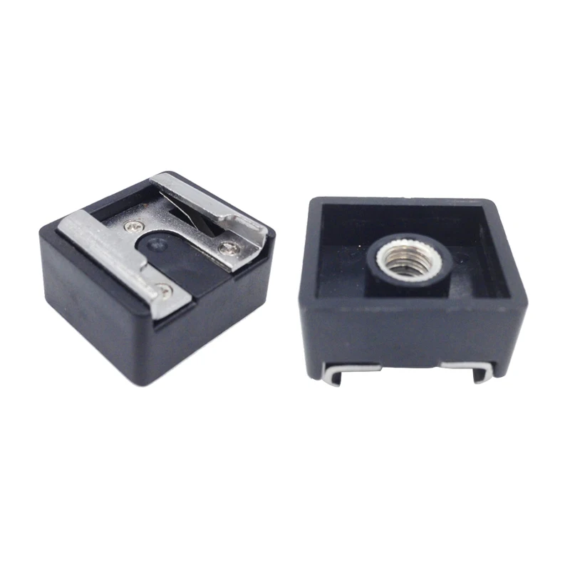 FFYY-2Pcs Flash Hot Shoe Mount Adapter To 1/4 Inch Thread For Studio Light Stand Tripod
FFYY-2Pcs Flash Hot Shoe Mount Adapter To 1/4 Inch Thread For Studio Light Stand Tripod
