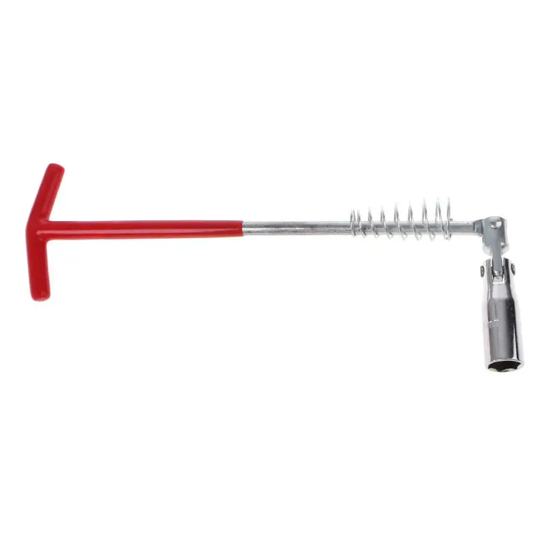 16mm/0.6\" Spark Plug Removal Tool T-Bar T-Handle Flexible Spanner Socket Wrench L4MF
16mm/0.6\" Spark Plug Removal Tool T-Bar T-Handle Flexible Spanner Socket Wrench L4MF
