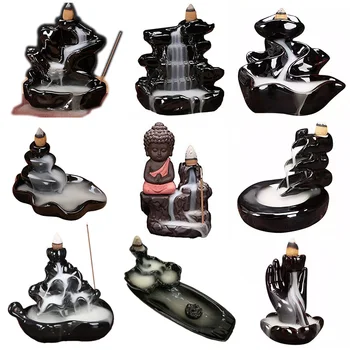 Ywbeyond 10pcs/LOT Birthday gift Ceramic Backflow Incense Burner Censer Aromatherapy Smoke Backflow Stick Incense Censer Holder
Ywbeyond 10pcs/LOT Birthday gift Ceramic Backflow Incense Burner Censer Aromatherapy Smoke Backflow Stick Incense Censer Holder