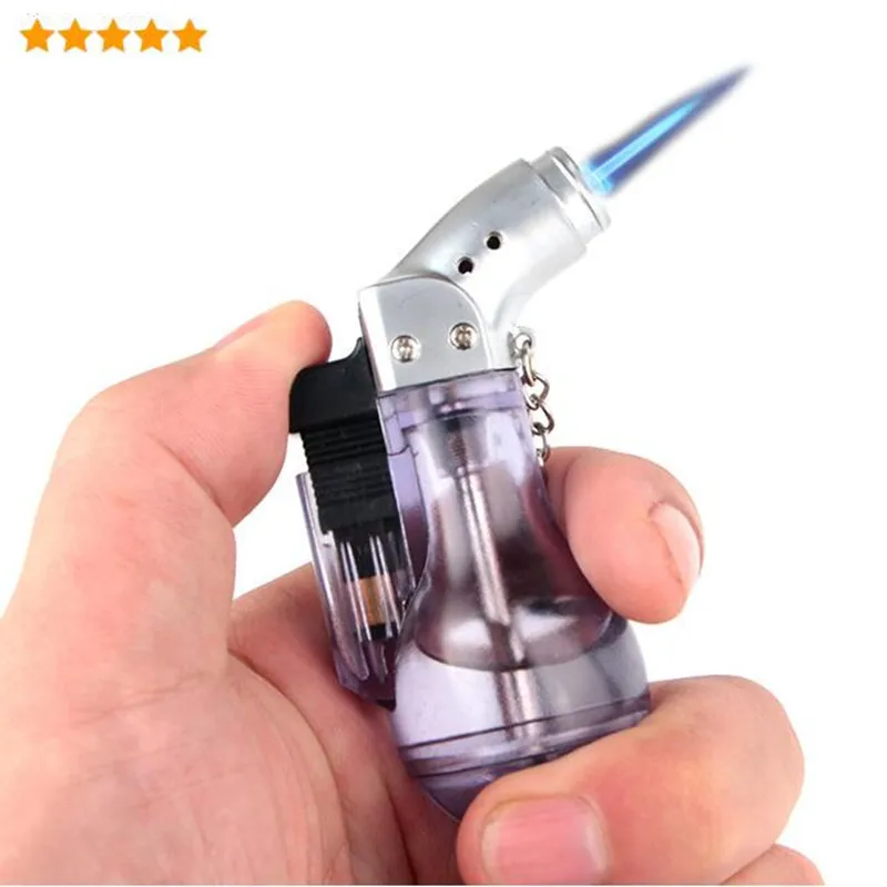Windproof lighter High pressure direct Jet Butane Torch Turbo Cigarette lighter cigar pipe gas Lighter Random Color
Windproof lighter High pressure direct Jet Butane Torch Turbo Cigarette lighter cigar pipe gas Lighter Random Color