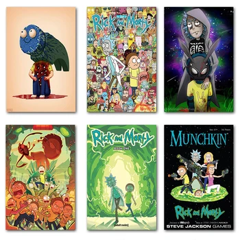 Rick And Morty Peace Anatomy Park Canvas Painting Wall Art Print Modern Cartoon Poster Wall Pictures For Living Room Decor
Rick And Morty Peace Anatomy Park Canvas Painting Wall Art Print Modern Cartoon Poster Wall Pictures For Living Room Decor