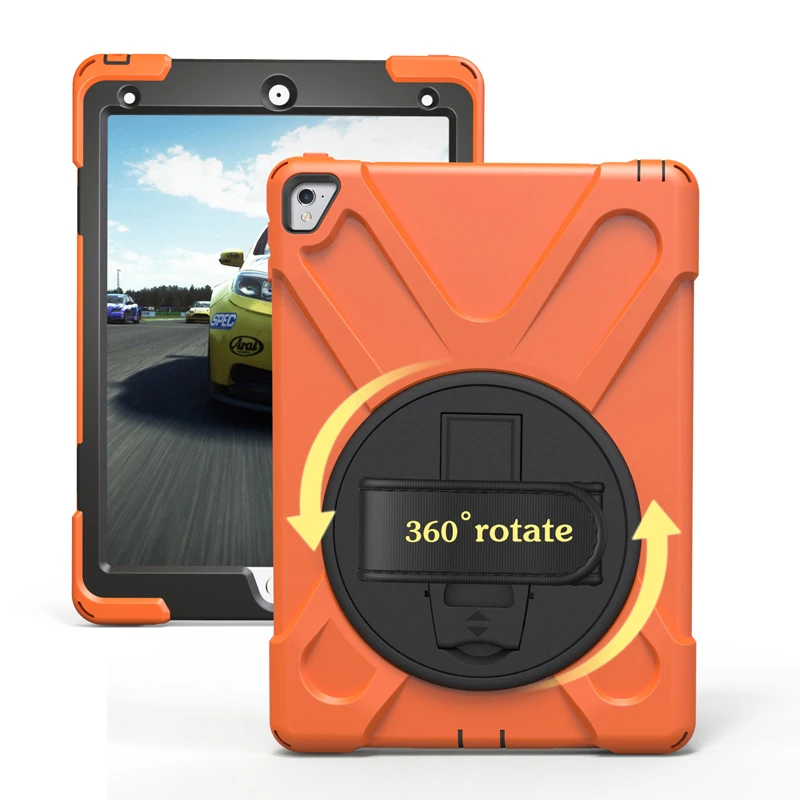 Case For ipad Pro 9.7 inch 2016 Heavy Duty Rugged Protection Cover with Kickstand Hand+Neck Strap
Case For ipad Pro 9.7 inch 2016 Heavy Duty Rugged Protection Cover with Kickstand Hand+Neck Strap