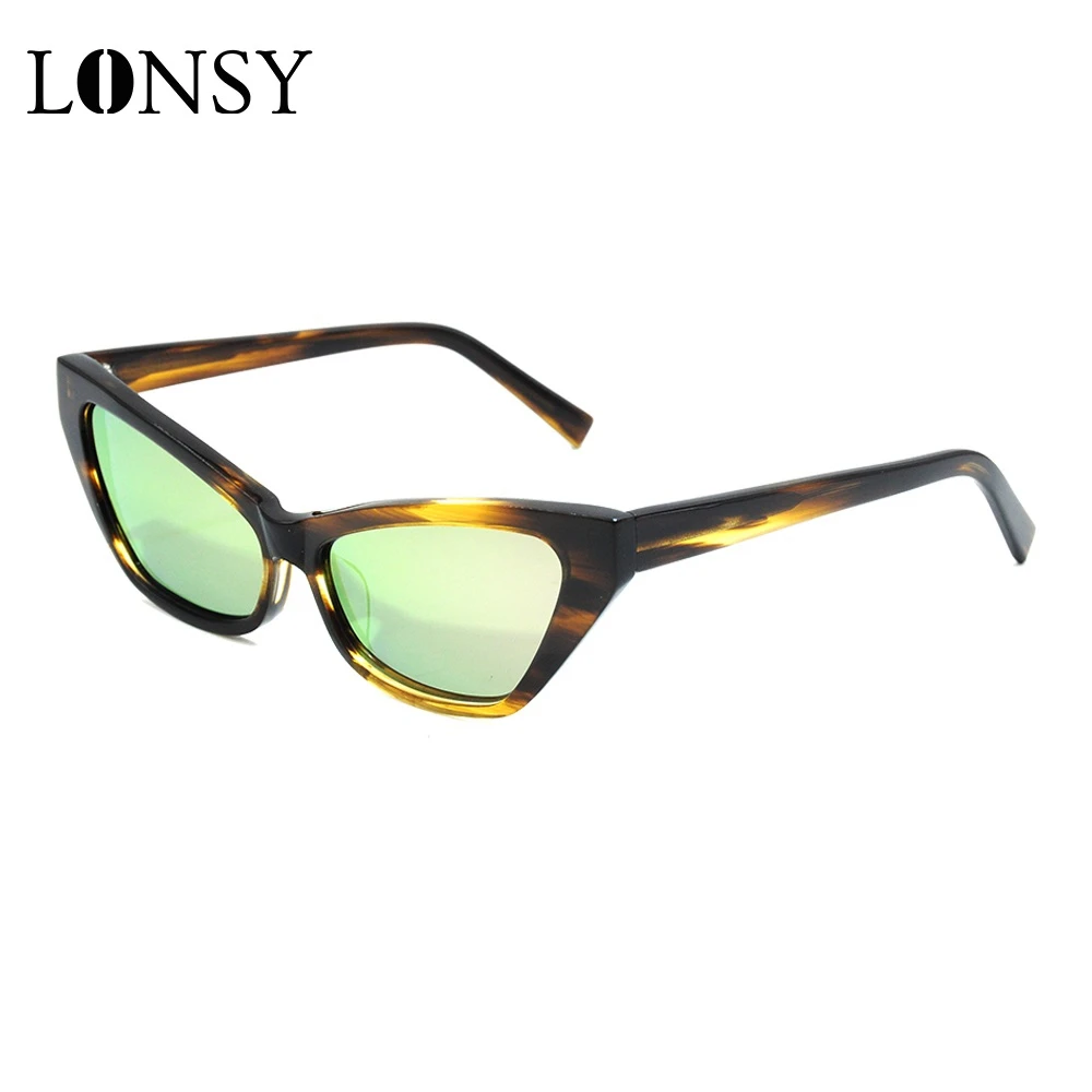 Vintage Sexy Cat Eye Shade Women High Quality Brand Designer Acetate Sun Glasses Female Lady Retro Lunette De Soleil Femme UV400
Vintage Sexy Cat Eye Shade Women High Quality Brand Designer Acetate Sun Glasses Female Lady Retro Lunette De Soleil Femme UV400