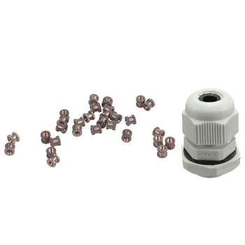 30Pcs M2Xmx3.5mm Female Threaded Brass Knurled Insert Embedded Nuts & 5pcs 16mm Cable Compression Glands M16 IP68
30Pcs M2Xmx3.5mm Female Threaded Brass Knurled Insert Embedded Nuts & 5pcs 16mm Cable Compression Glands M16 IP68