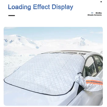 Automobiles Magnetic Sun Shade Protector Front Windscreen Cover Car Anti Snow Frost Ice Shield Windshield Snow Waterproof Cover
Automobiles Magnetic Sun Shade Protector Front Windscreen Cover Car Anti Snow Frost Ice Shield Windshield Snow Waterproof Cover