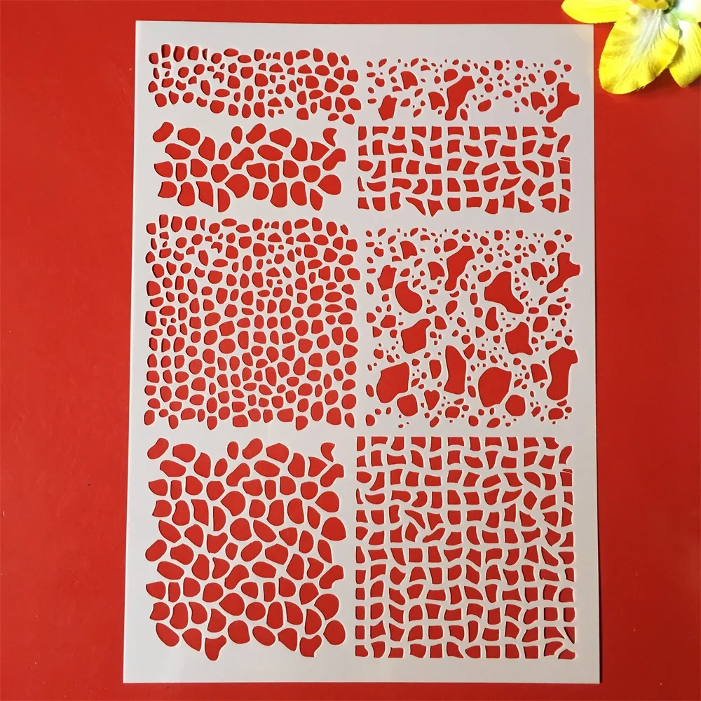 1Pcs A4 29cm Lines Texture DIY Layering Stencils Wall Painting Scrapbook Coloring Embossing Album Decorative Paper Card Template
1Pcs A4 29cm Lines Texture DIY Layering Stencils Wall Painting Scrapbook Coloring Embossing Album Decorative Paper Card Template