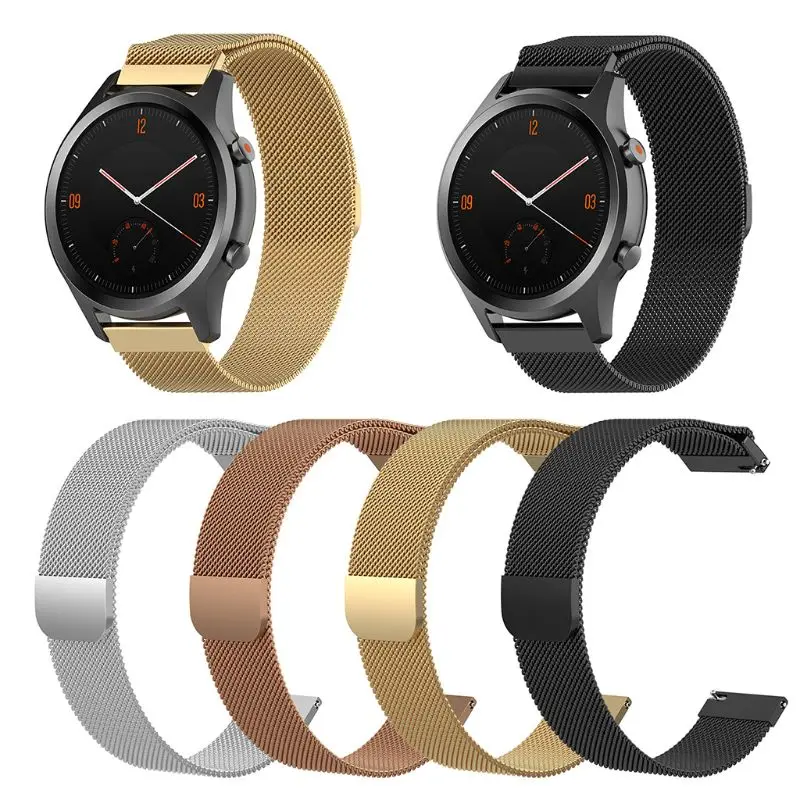 

Super Cheap Magnetic Wristband Strap Stainless Steel Milanese Bracelet Loop Replacement for Ticwatch C2 For NOKIA STEEL HR