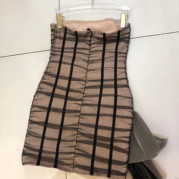 Slim-Fit Stretch Strapless Dress Women's Spring Summer New High Waist Package Hip One-Step Dress Woman's Evening Party Dresses
Slim-Fit Stretch Strapless Dress Women's Spring Summer New High Waist Package Hip One-Step Dress Woman's Evening Party Dresses