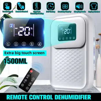 220V 1.5L Dehumidifier Moisture Absorber Indoor Dehumidifier Basement Moisture Absorber Mute LED Screen Remote Control Timing
220V 1.5L Dehumidifier Moisture Absorber Indoor Dehumidifier Basement Moisture Absorber Mute LED Screen Remote Control Timing