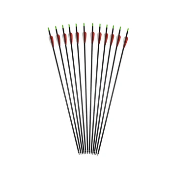 6/12/24/36Pcs CDRIC 30 Inches Carbon Arrow with Spine 500 Diameter 7.8 mm for Recurve/Compound Bows Outdoor Archery Hunting
6/12/24/36Pcs CDRIC 30 Inches Carbon Arrow with Spine 500 Diameter 7.8 mm for Recurve/Compound Bows Outdoor Archery Hunting