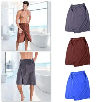 Men Bathrobe Homewear Soft Solid Comfortable Comfortable Comfortable Male Sleepwear bathrobes Men Skirt Towel Bathrobes Poc G8V6
Men Bathrobe Homewear Soft Solid Comfortable Comfortable Comfortable Male Sleepwear bathrobes Men Skirt Towel Bathrobes Poc G8V6