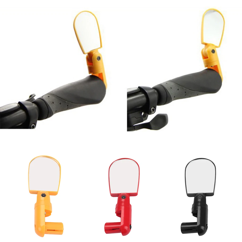 Flexible Handlebar End Rearview Mirror Safe Rear View Mirror for Bike Bicycle Cycling Accessories Flexible Handlebar End Rearview Mirror Safe Rear View Mirror for Bike Bicycle Cycling Accessories