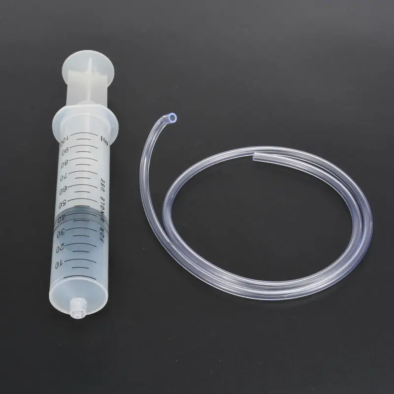 Home Useful Large 100ml Plastic Syringe With 80cm Clear Tube Kit Set For Measuring Nutrient
Home Useful Large 100ml Plastic Syringe With 80cm Clear Tube Kit Set For Measuring Nutrient