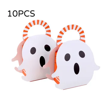 10Pcs Halloween Easter Party Decoration Pumpkin Ghost Candy Bag Baking Cookie Home Prop Supplies Kid Gift 
10Pcs Halloween Easter Party Decoration Pumpkin Ghost Candy Bag Baking Cookie Home Prop Supplies Kid Gift