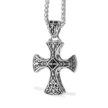 WENDYFO High Quality Hip Hop Men Cross Necklaces Pendants Charm Punk Religious Germanium Necklace Male Fashion Jewelry Gift
WENDYFO High Quality Hip Hop Men Cross Necklaces Pendants Charm Punk Religious Germanium Necklace Male Fashion Jewelry Gift