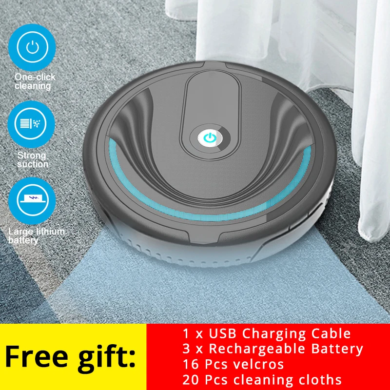 Full Automatic Floor Sweeping Dust Catcher Home Intelligent Sweeping Robot Easy Operation Universal Autoinduction Vacuum Cleaner
Full Automatic Floor Sweeping Dust Catcher Home Intelligent Sweeping Robot Easy Operation Universal Autoinduction Vacuum Cleaner