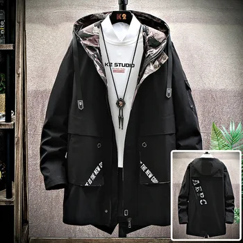 Zipper Man Loose Coat 2020 Autumn Leisure Time Male Fund Even Hat Long Fund Loose Coat Male Fashion Slim Fit Hooded Male Outwear
Zipper Man Loose Coat 2020 Autumn Leisure Time Male Fund Even Hat Long Fund Loose Coat Male Fashion Slim Fit Hooded Male Outwear