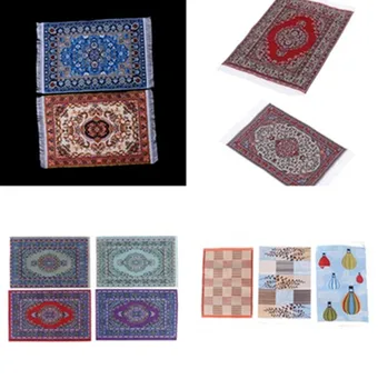 1/12 Scale Dollhouse Miniature Turkish Style Area Rug/Carpet/Mat Floor Coverings for Dolls House Any Rooms Furniture Decor Accs
1/12 Scale Dollhouse Miniature Turkish Style Area Rug/Carpet/Mat Floor Coverings for Dolls House Any Rooms Furniture Decor Accs