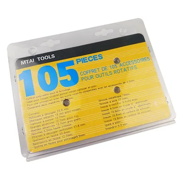Batch of 105PCS Electric Grinder Accessories Set Sanding Head Dual-Slice Abrasive Paper Ring Resin Slices Wool Grinding
Batch of 105PCS Electric Grinder Accessories Set Sanding Head Dual-Slice Abrasive Paper Ring Resin Slices Wool Grinding