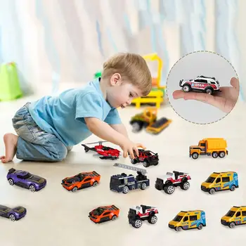 6Pcs Metal Mini Alloy Diecast Fire Fighting Racing Car Vehicle Model Military police car sports car model Kids Educational Toys 
6Pcs Metal Mini Alloy Diecast Fire Fighting Racing Car Vehicle Model Military police car sports car model Kids Educational Toys