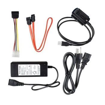IDE/SATA/PATA/IDE ATA to USB 2.0 HD Hard Drive Adapter Converter Cable for 2.5 / 3.5 Inch Computer Connecting Parts
IDE/SATA/PATA/IDE ATA to USB 2.0 HD Hard Drive Adapter Converter Cable for 2.5 / 3.5 Inch Computer Connecting Parts