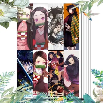 8Pcs/Set Demon Slayer Kimetsu No Yaiba Anime Bookmark Student Kawaii Gift Page Holder Office School Learning Supplies
8Pcs/Set Demon Slayer Kimetsu No Yaiba Anime Bookmark Student Kawaii Gift Page Holder Office School Learning Supplies