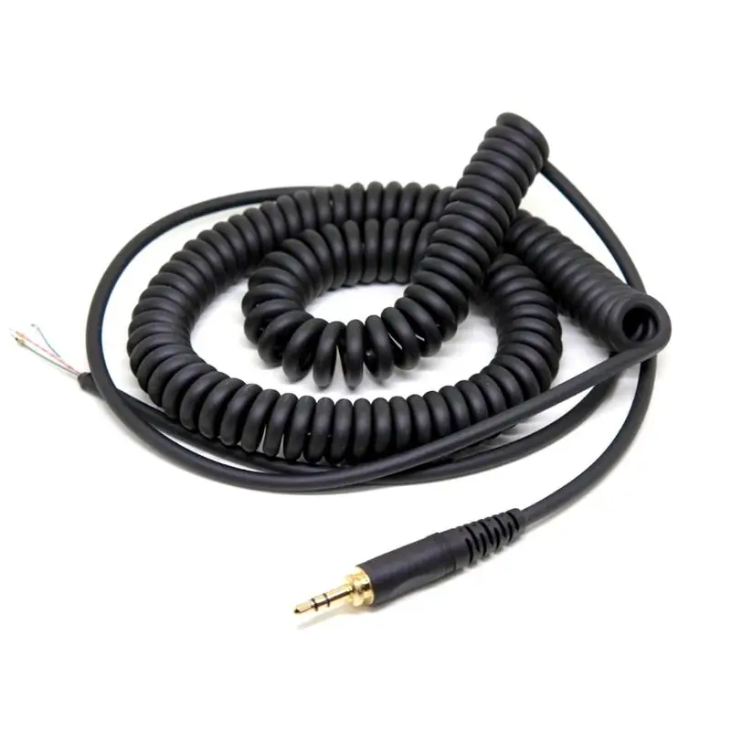 

Spring Coiled Repair DJ Cord Cable Replacement for ATH-M50 ATH-M50s SONY MDR-7506 7509 V6 V600 V700 V900 7506 Headphones