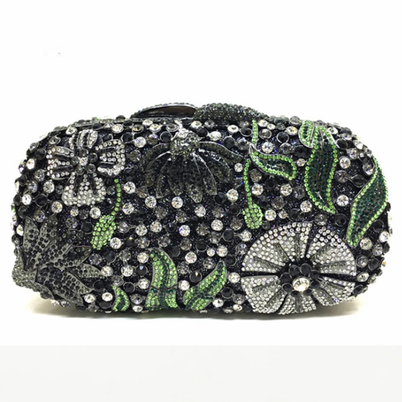 White Rhinestone Black Purse Women Crystal Mini Handbag Evening Clutch Bag Elegant High Quality Ladies Money Cellphone Clutches
White Rhinestone Black Purse Women Crystal Mini Handbag Evening Clutch Bag Elegant High Quality Ladies Money Cellphone Clutches