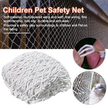 Protective Garden Fence Children Safety Net Playground Weaving Rope Greenhouse Durable Plant Railing Stairs Outdoor Construction
Protective Garden Fence Children Safety Net Playground Weaving Rope Greenhouse Durable Plant Railing Stairs Outdoor Construction