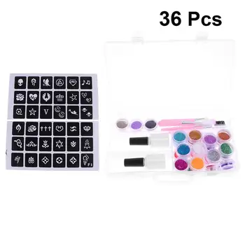 1 Set Shining Powder Tattoo Tattoo Packaging Template for Lady Women Madam Men
1 Set Shining Powder Tattoo Tattoo Packaging Template for Lady Women Madam Men