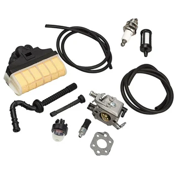 Carburetor Air Fuel Filter Primer Bulb Kit ForSTIHL 021 023 025 MS20 MS230 MS250 Gasket Oil Line Gasket Primer Bulb Spark Plug
Carburetor Air Fuel Filter Primer Bulb Kit ForSTIHL 021 023 025 MS20 MS230 MS250 Gasket Oil Line Gasket Primer Bulb Spark Plug